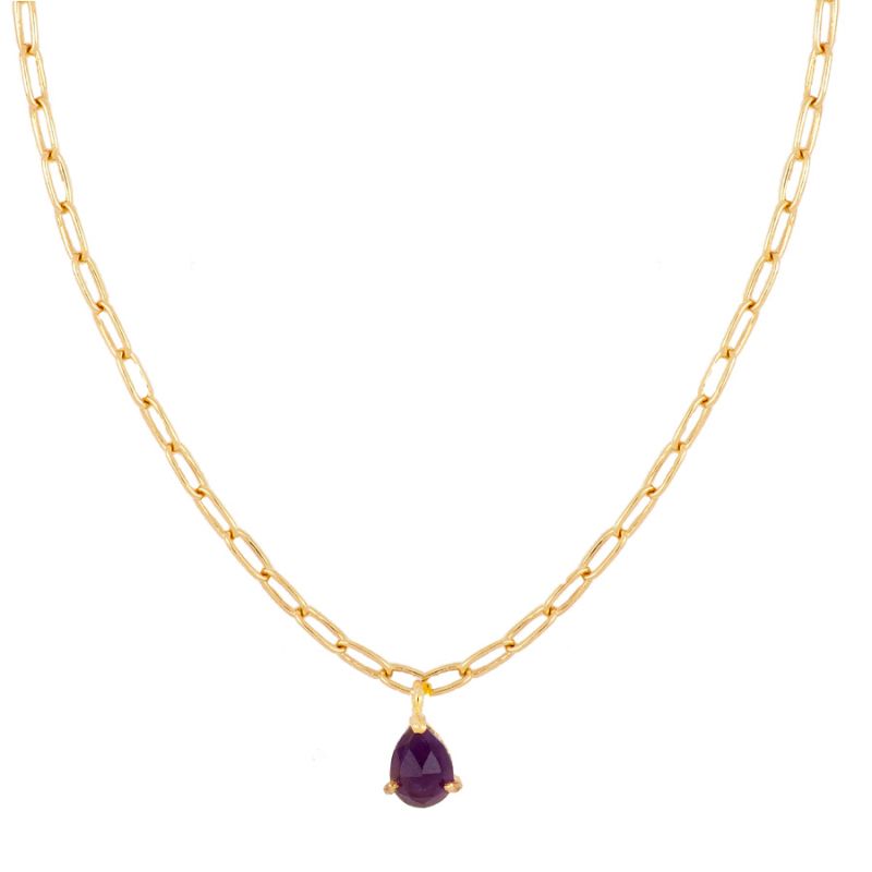 Gargantilla Violeta Amatista