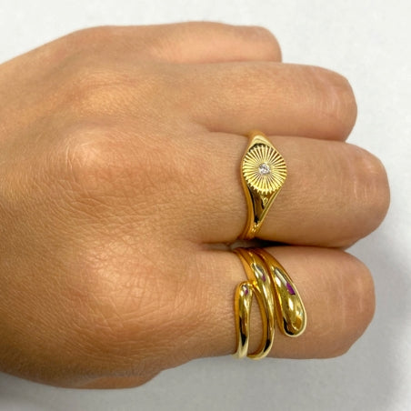 Anillo Tripe Serpiente