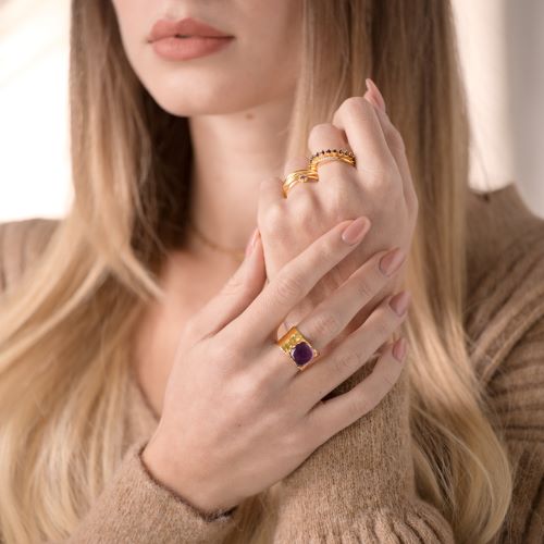 Anillo  Violeta