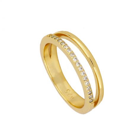 Anillo Circonita  Gold