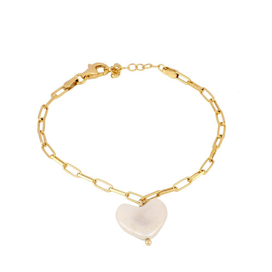 Pulsera Corazón Gold